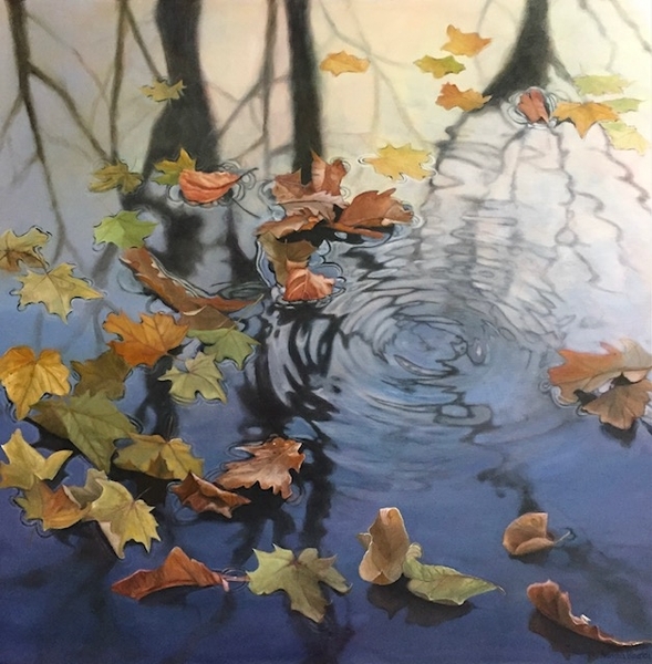 “A Bit of Disturbance” - SOLD COMMISSION 36x36, Oil