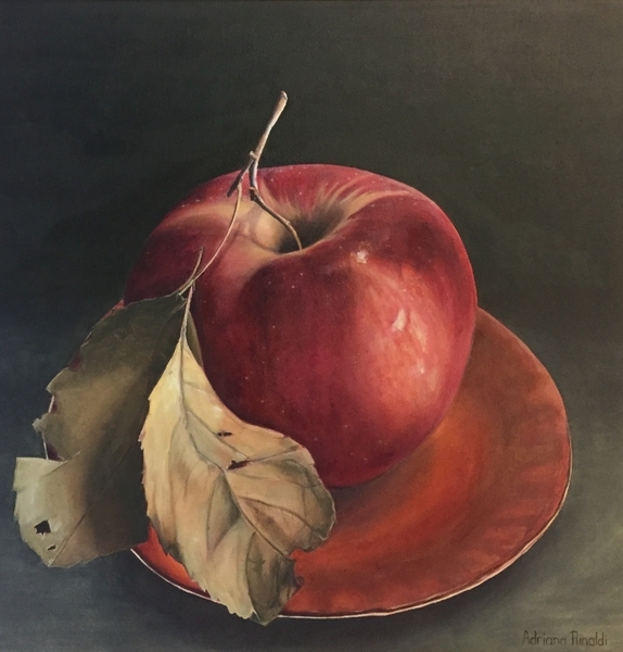 "A Pie am I", Oil, 20x20 - SOLD