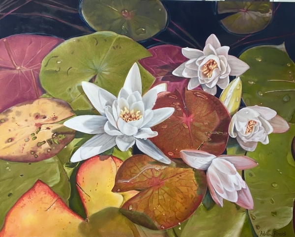 A Tight Relationship, Oil, 24x30 SOLD