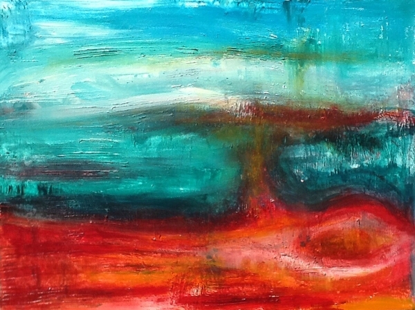 Abstract 5, 30x40, Acrylic SOLD