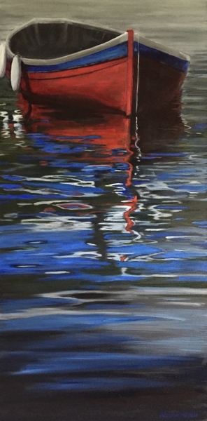 "Alone At Last", Oil, 20x36, $950 email arty.adri@live.com - SOLD
