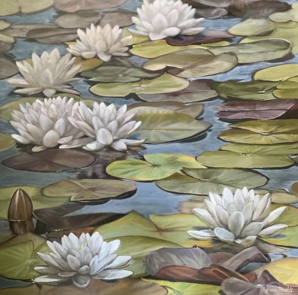 Beauty in the Midst of it All, 30x30, Oil, $1,500 email arty.adri@live.com