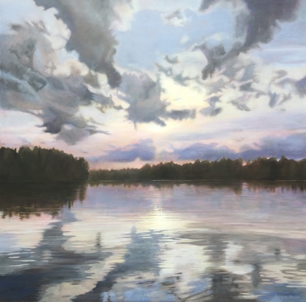 Dawn Adieu, 36x36, Oil, SOLD
