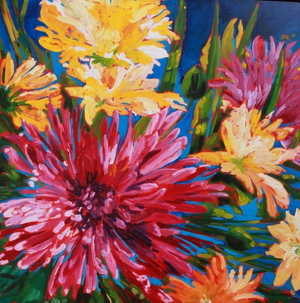First Love, Oil, 24x24, SOLD