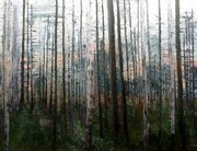 Forest,  Acrylic, 36x48, SOLD