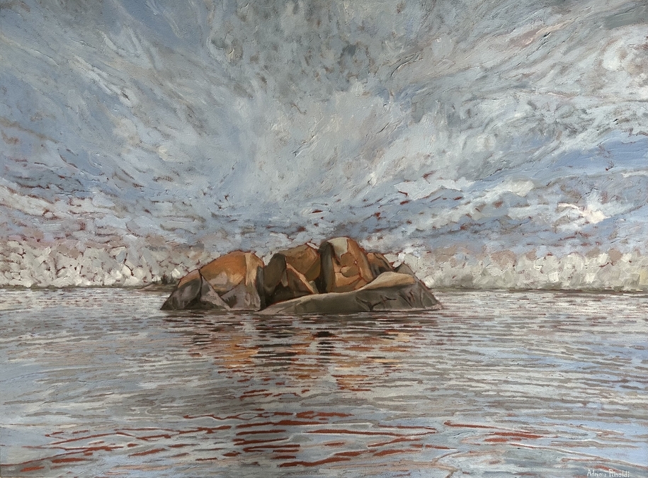 Jennifer’s Island, Oil, 30x40 (commission)