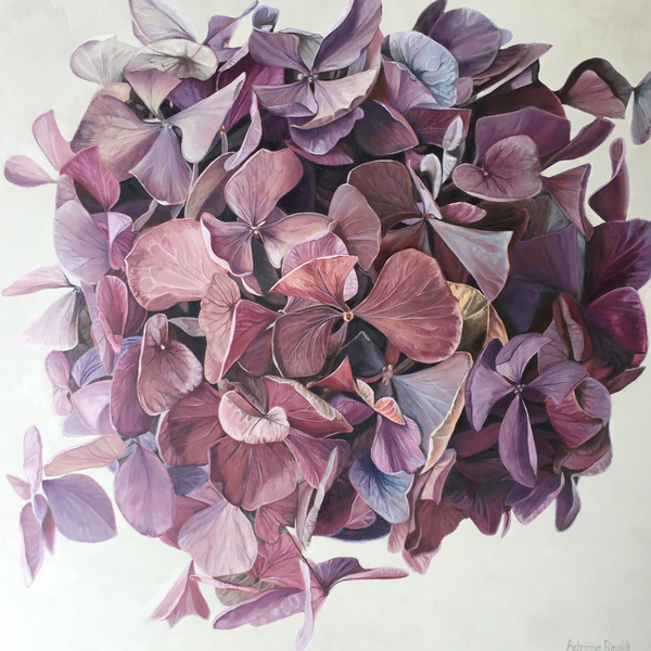 “Plum Pudding 2”, Oil, 36x36 - SOLD